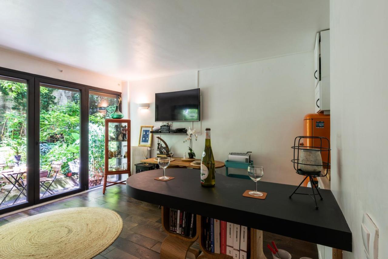 Un Coin De Paradis Avec Jardin à Montmartre Appartamento Parigi